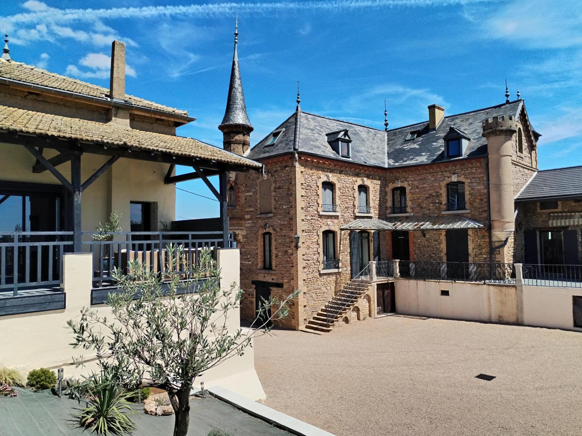 Le Petit Chateau De Sathonat - Horizon Paradis Saint-Amour-Bellevue Экстерьер фото